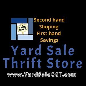 Meet your Posher, Yard Sale CGT Thrift Store